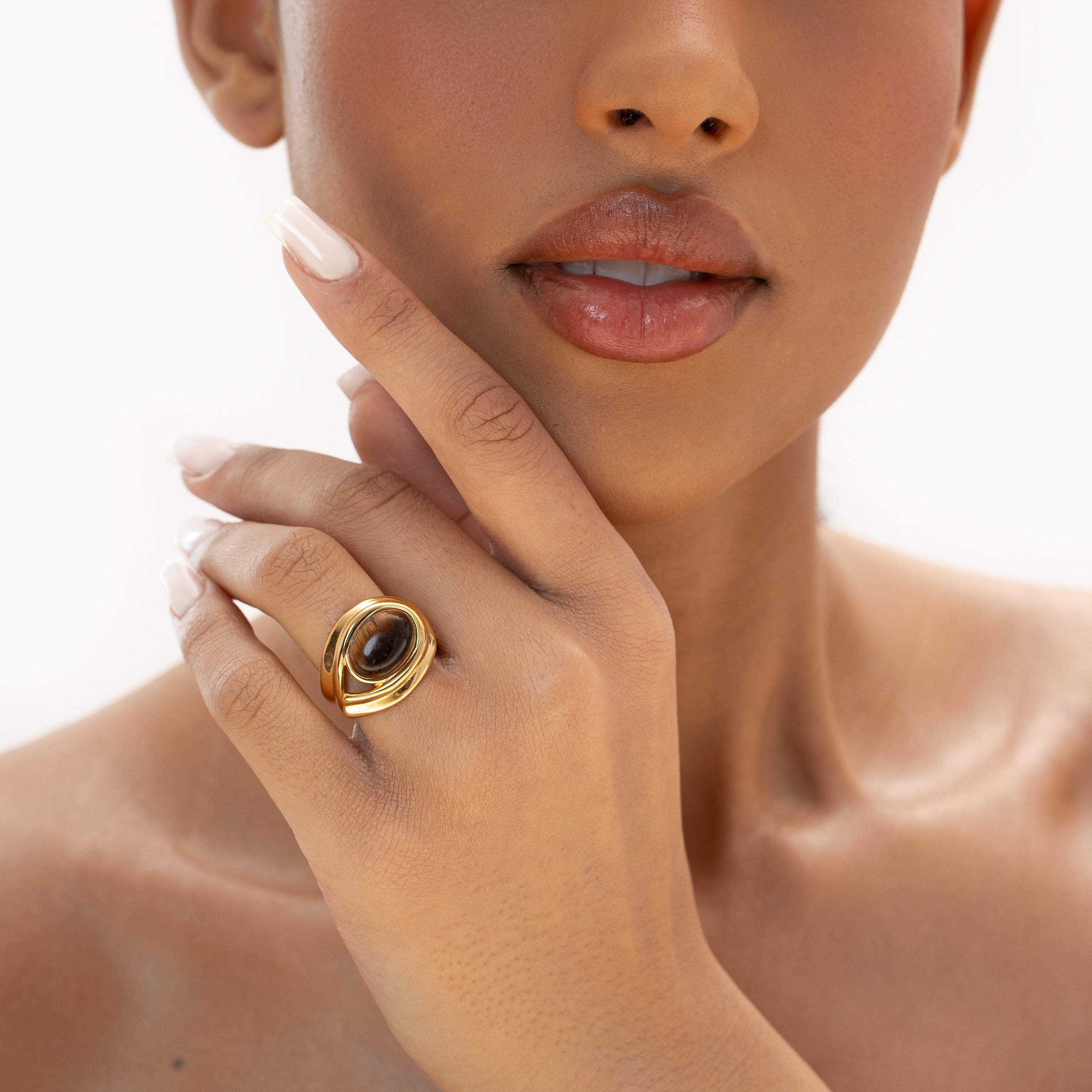 Tiger Eye Ring