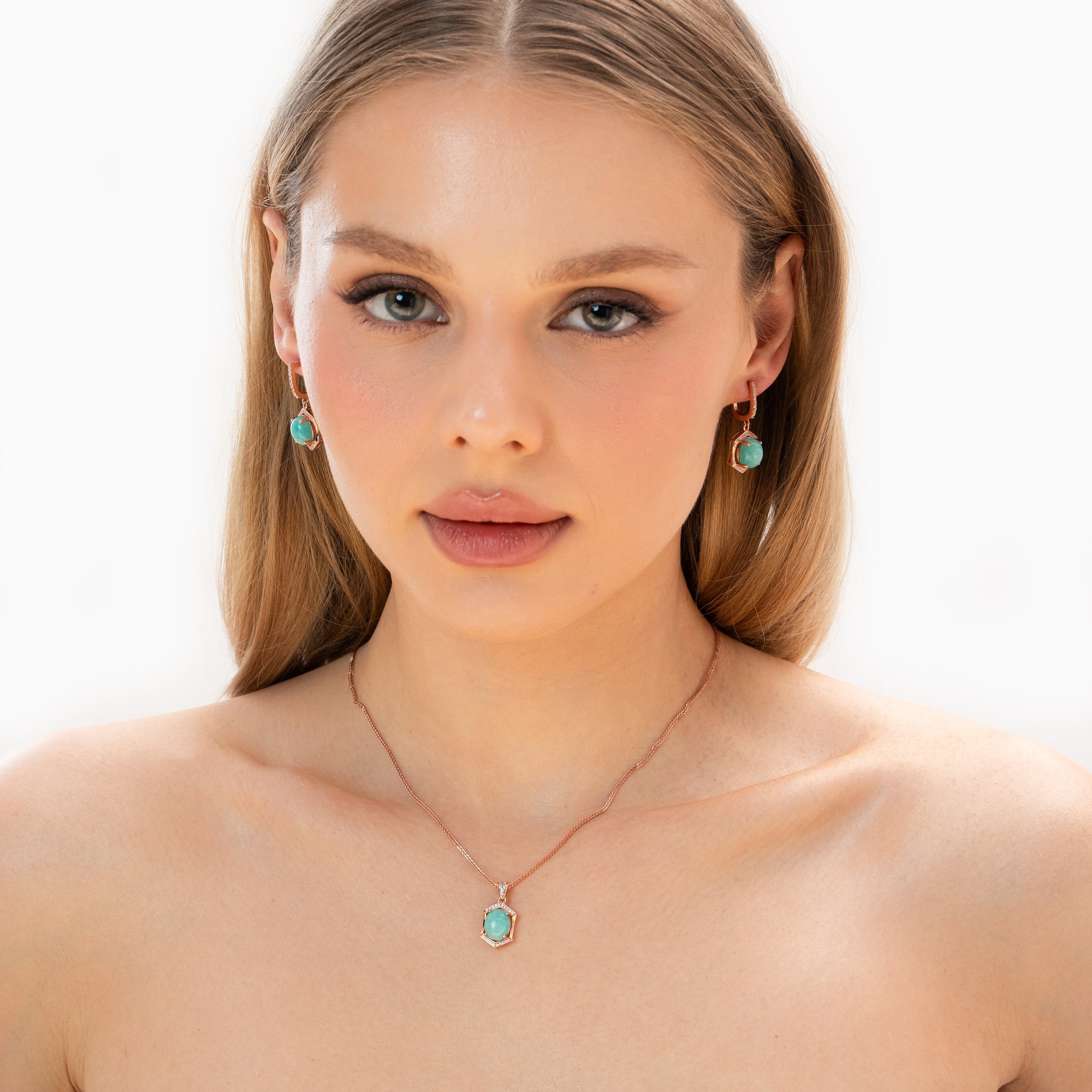 Amazonite Jewelry Set