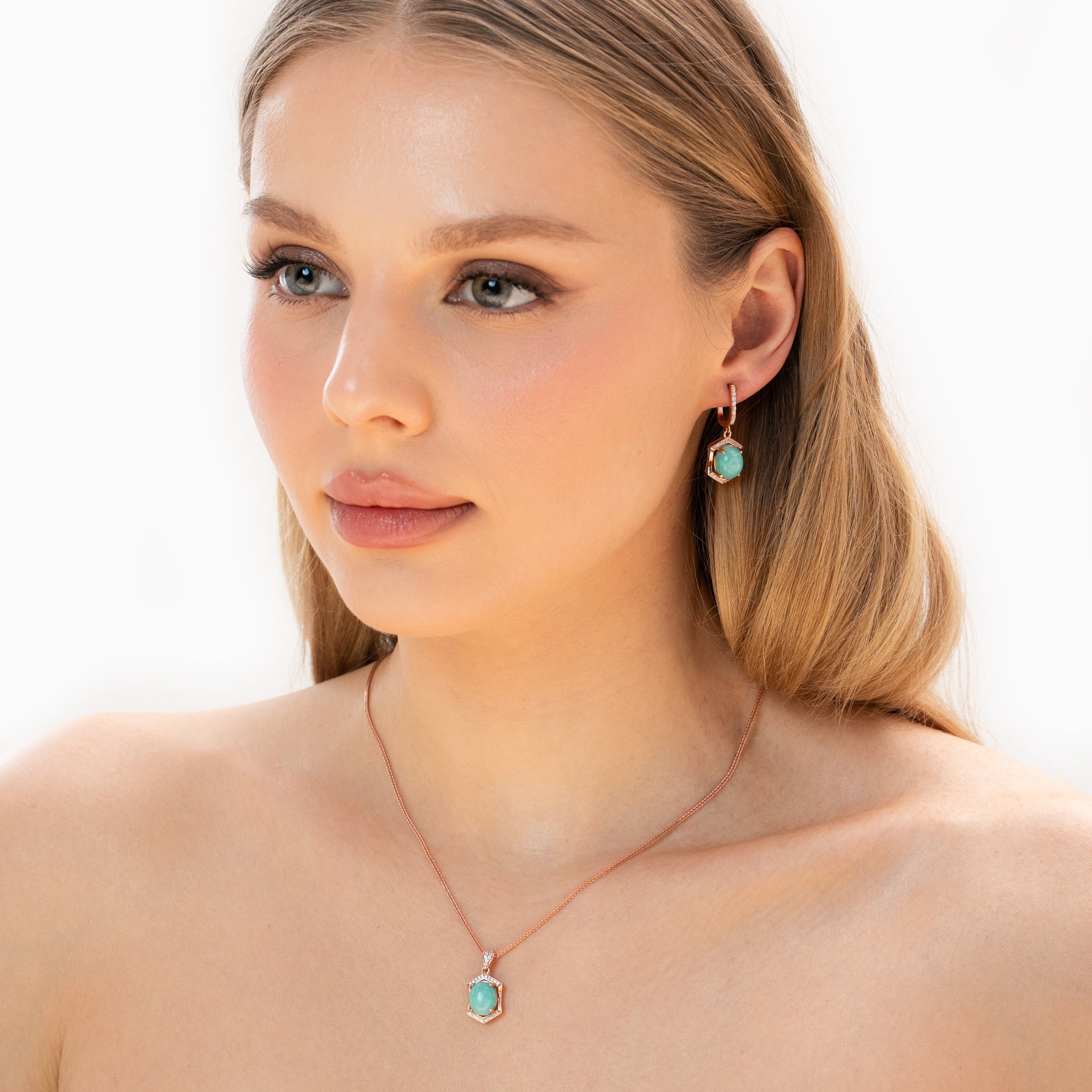 Amazonite Jewelry Set