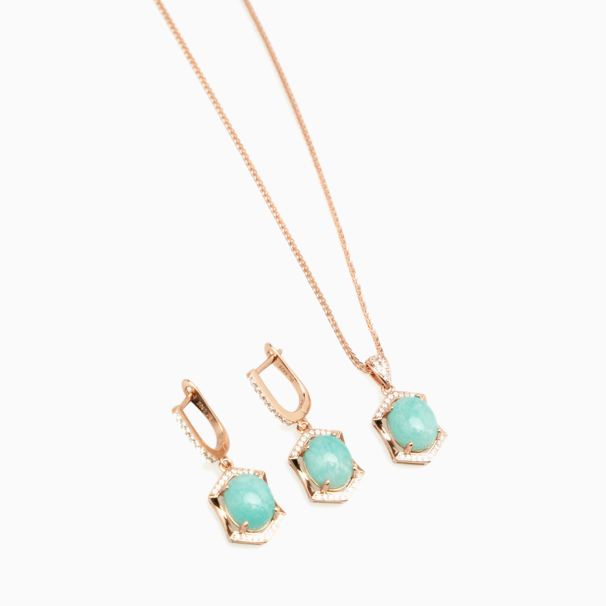 Amazonite Jewelry Set