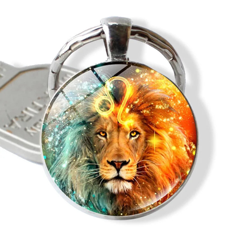 Zodiac Sign Keychain