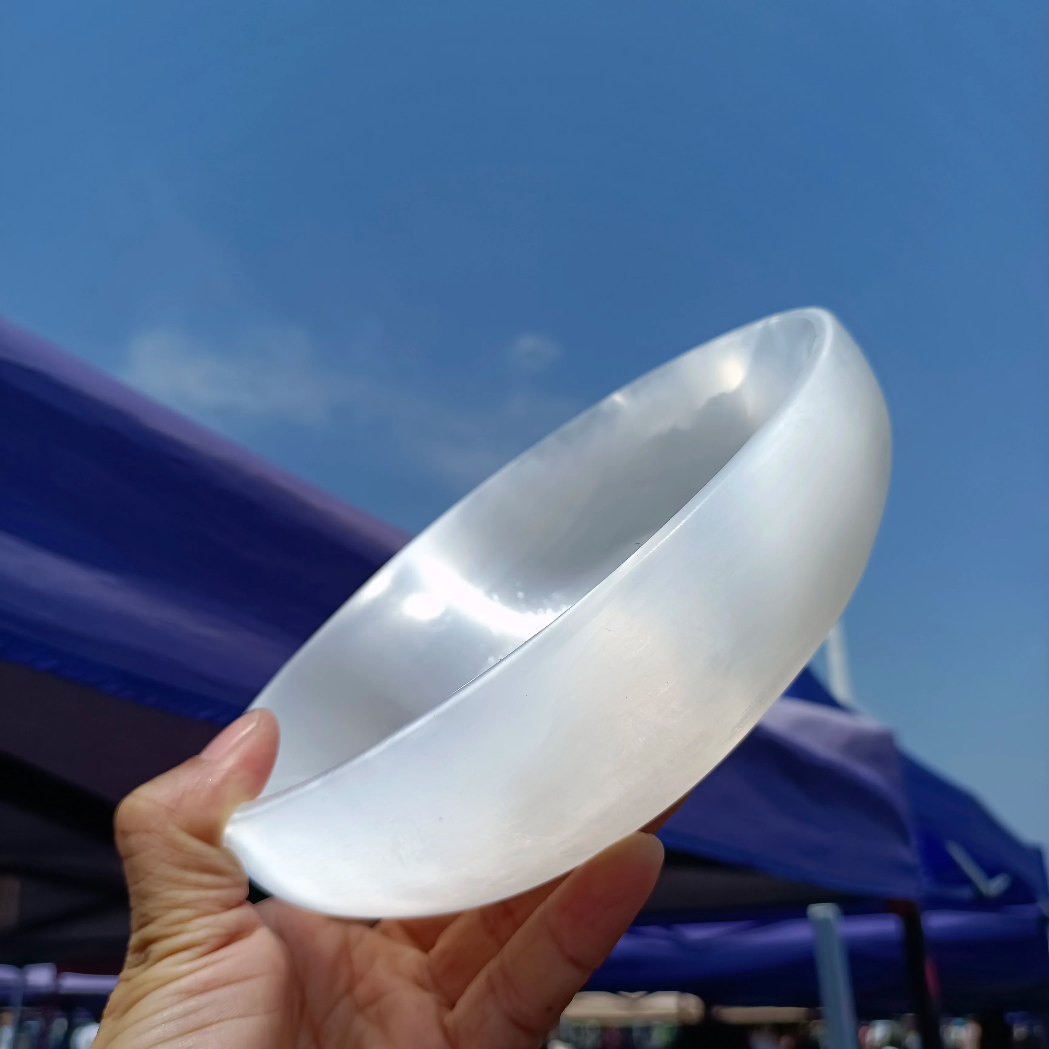 Selenite Bowl