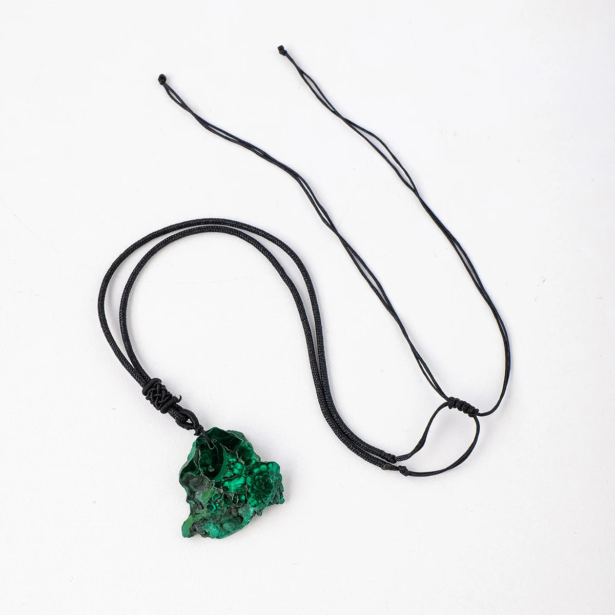 Malachite Raw Necklace