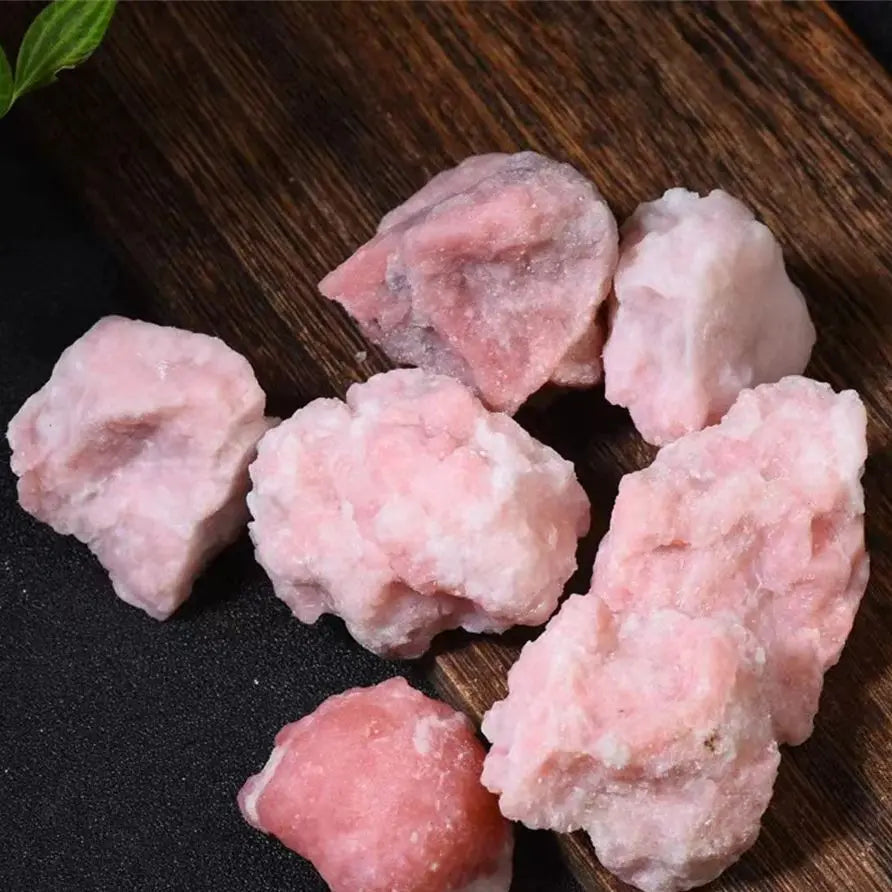Pink Opal Raw Crystals