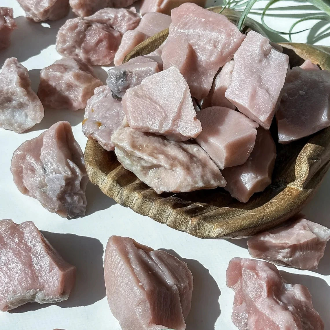 Pink Opal Raw Crystals