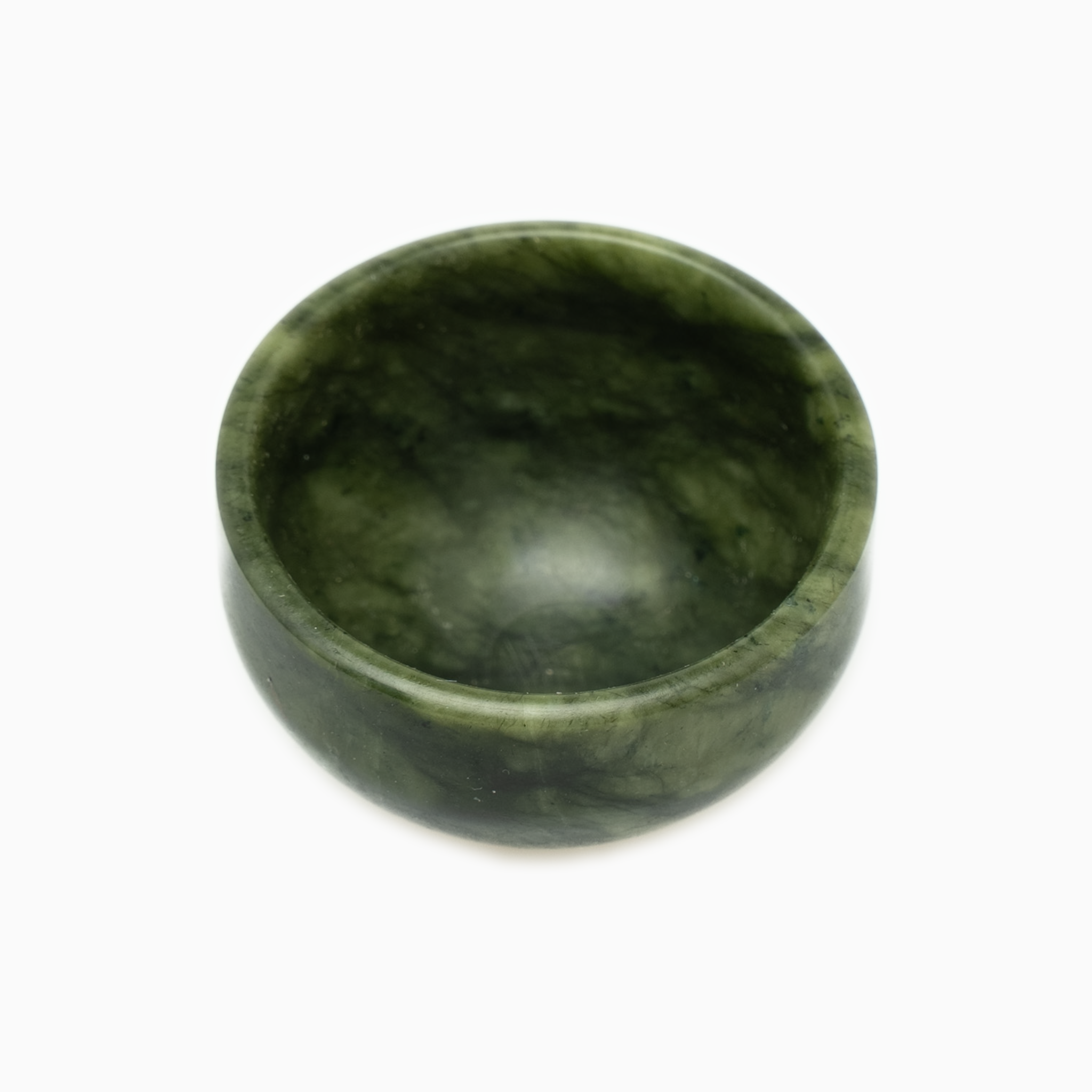 Green Jade Crystal Bowl