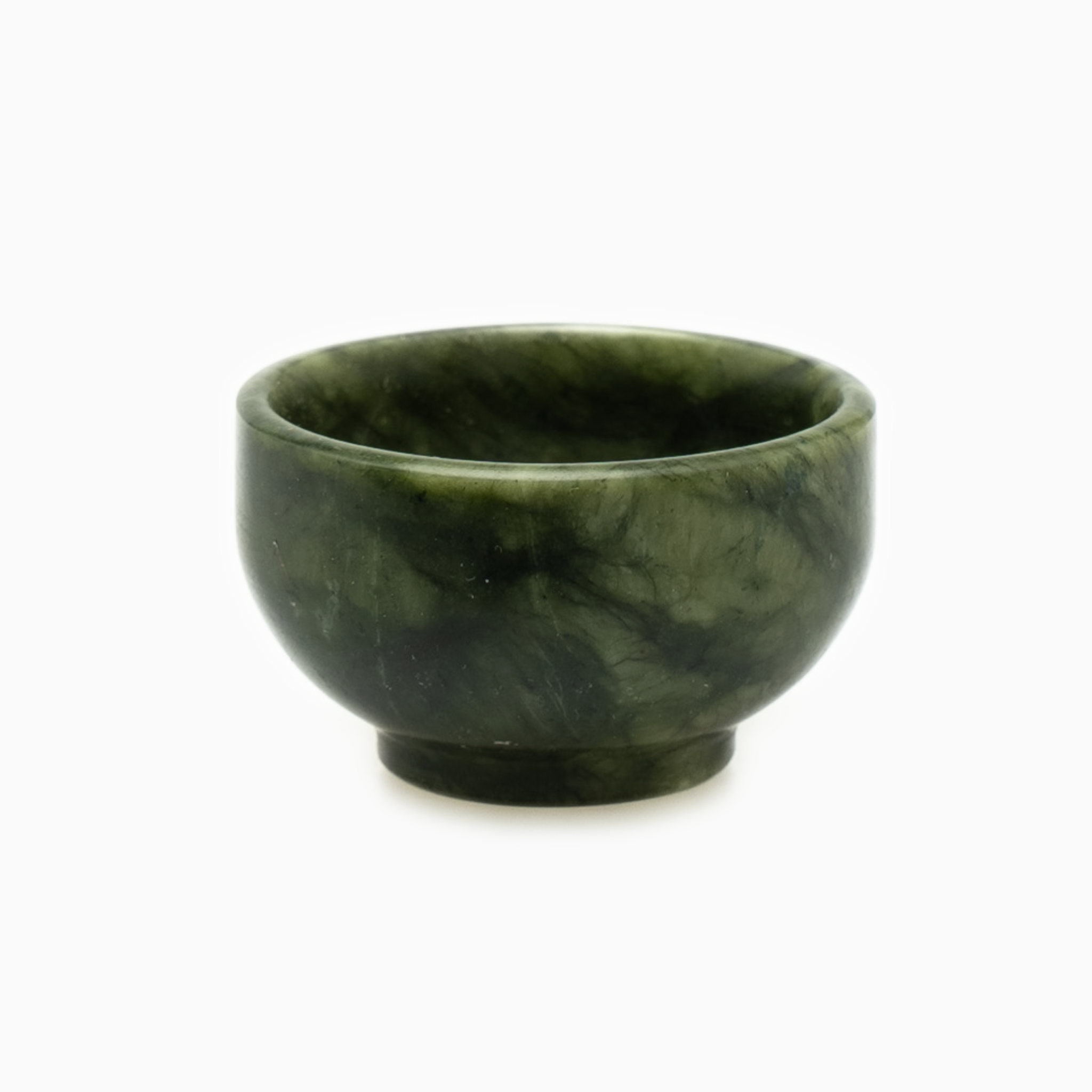 Green Jade Crystal Bowl