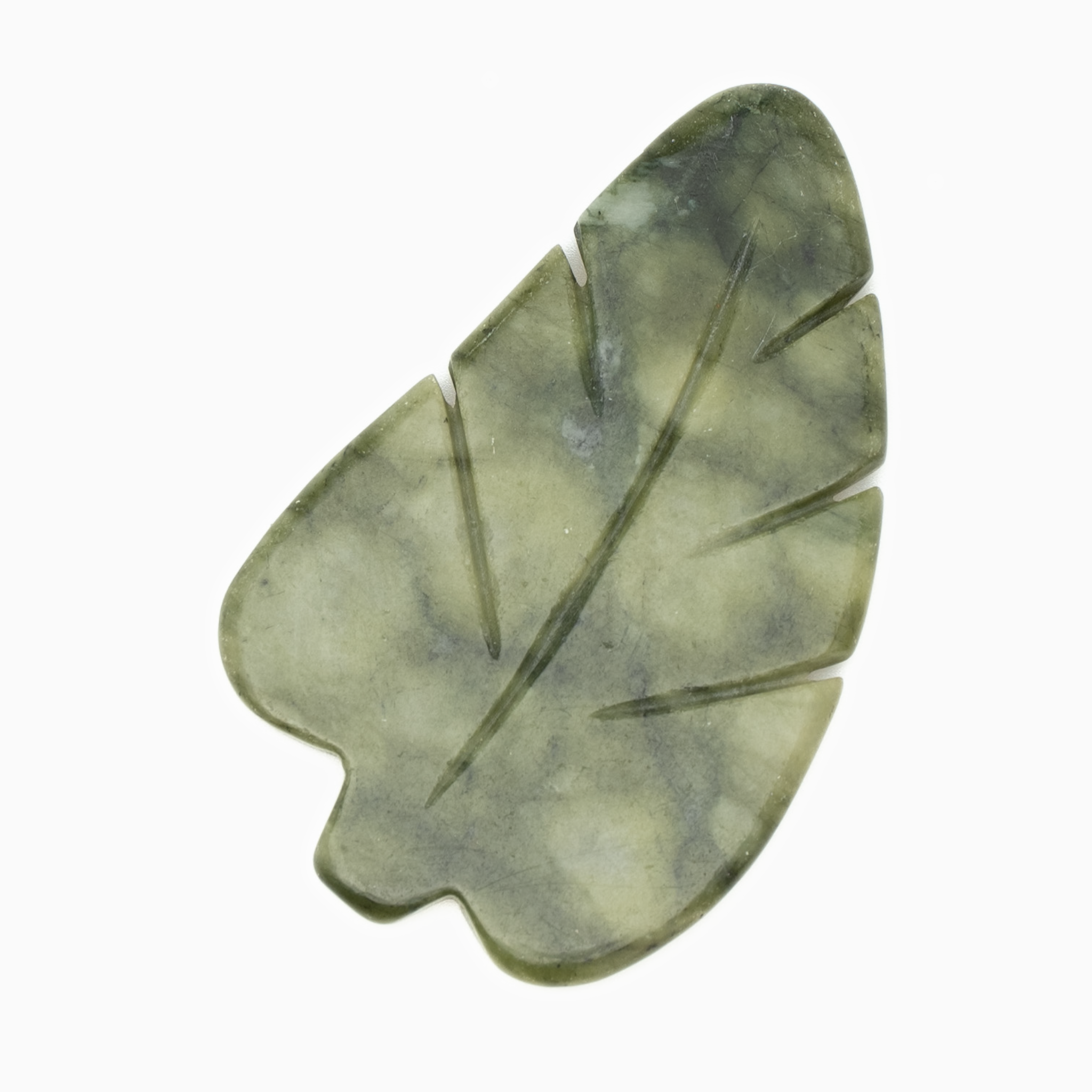 Green Jade Crystal Leaf