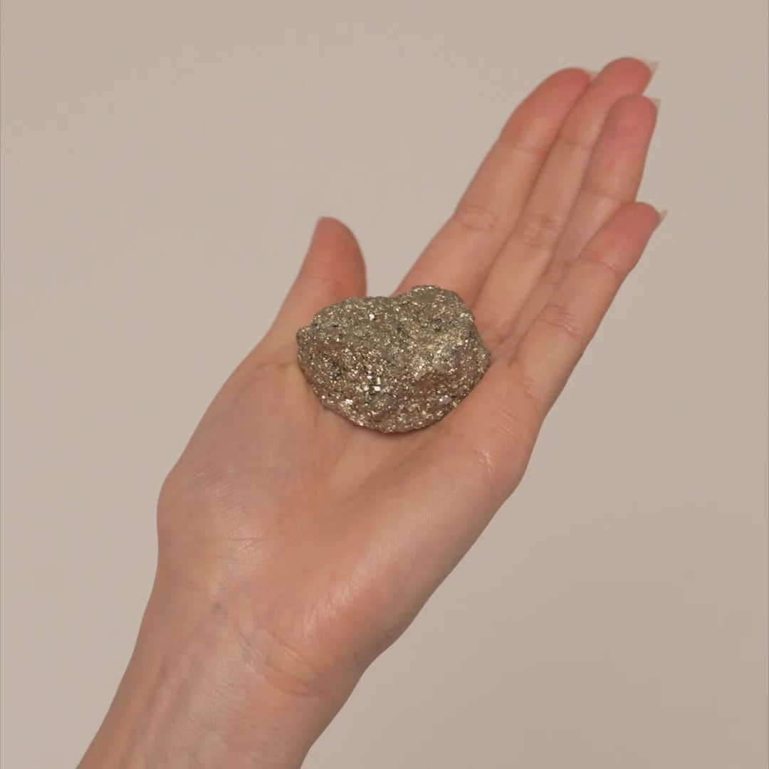 Raw Peru Pyrite Crystal