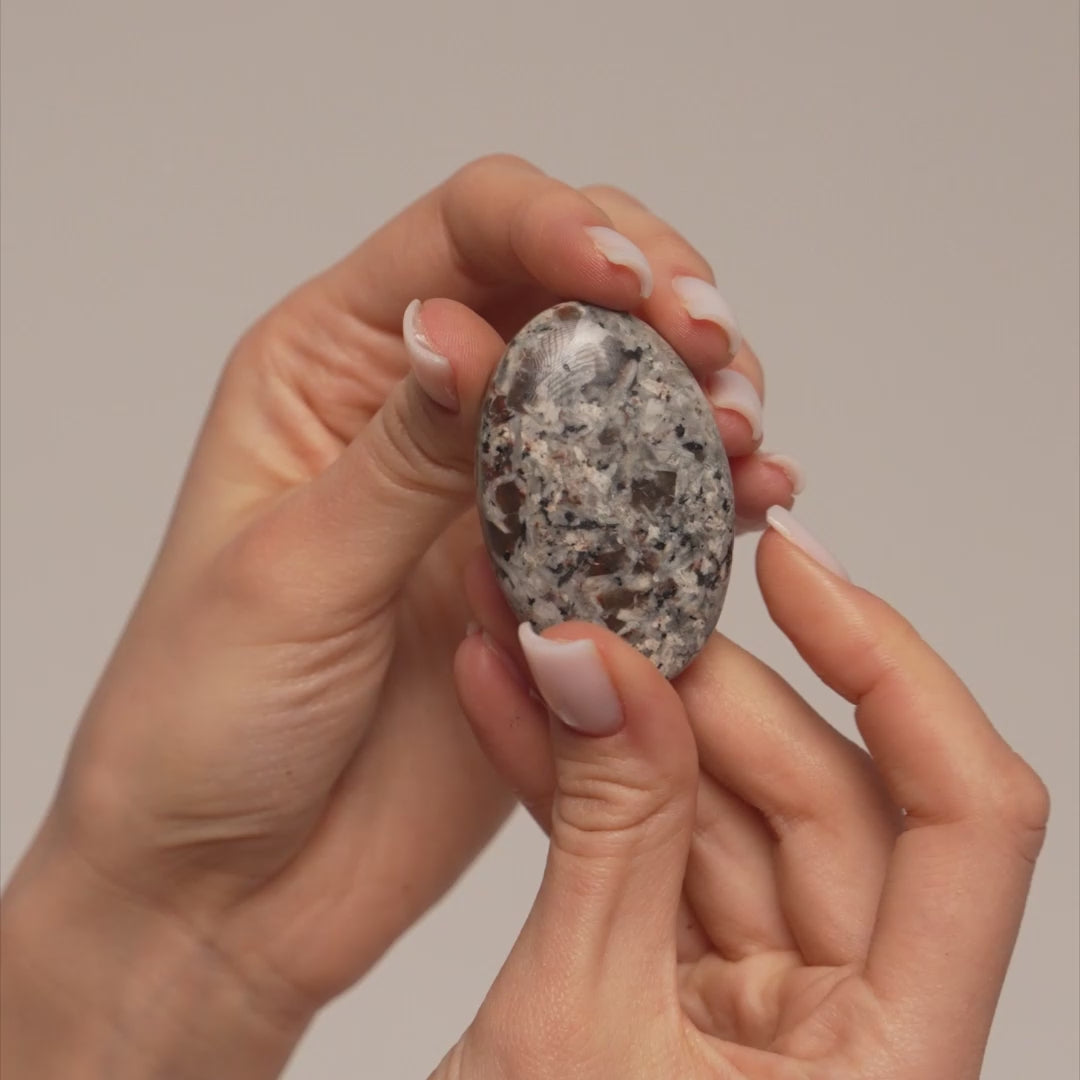 Yooperlite Palm Stone