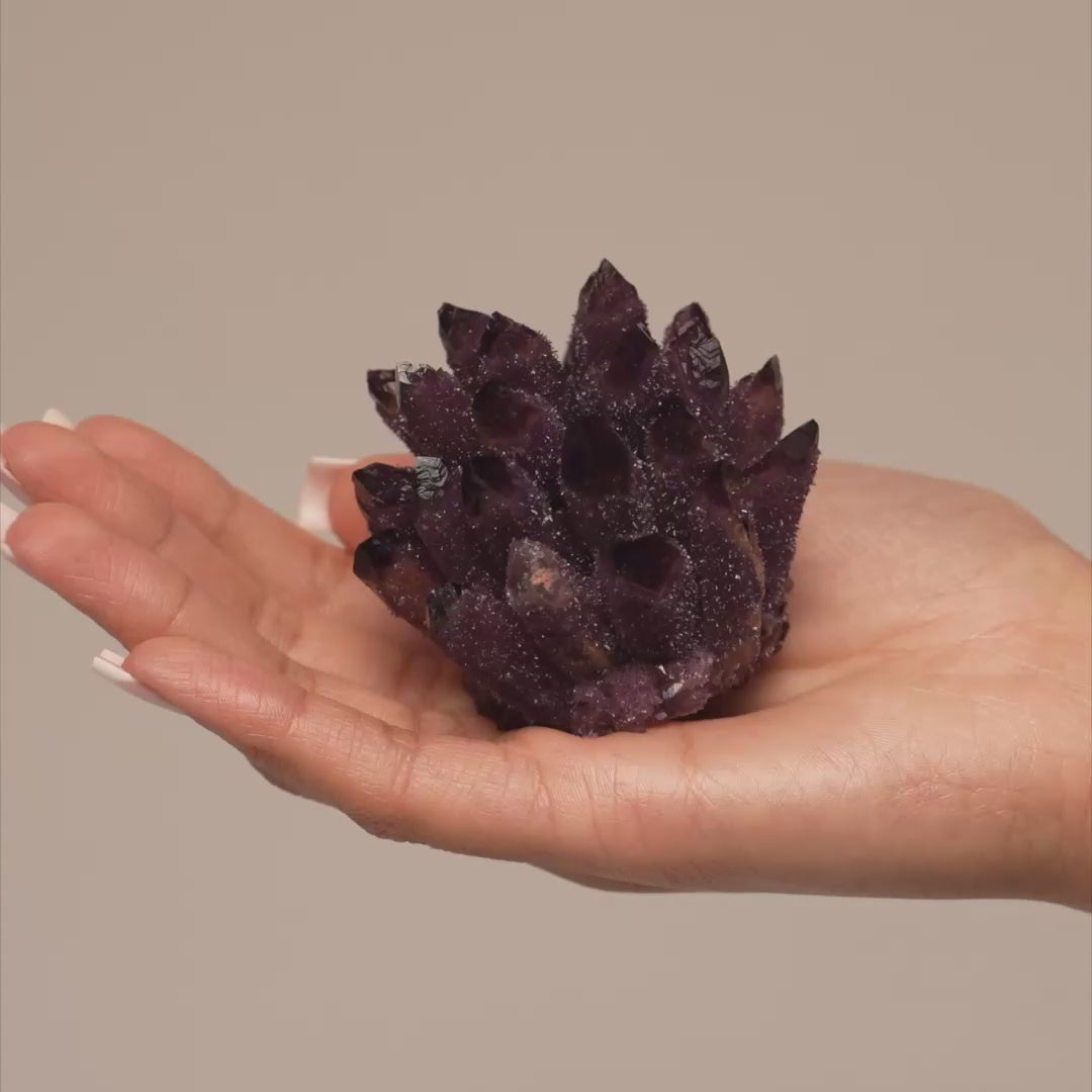 Violet Phantom Quartz Crystal