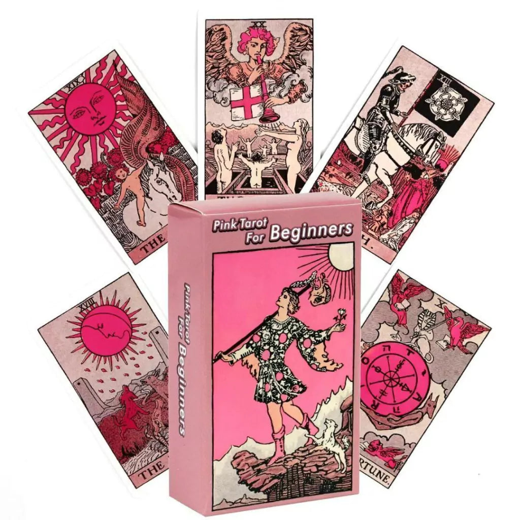 Pink Tarot Card Deck