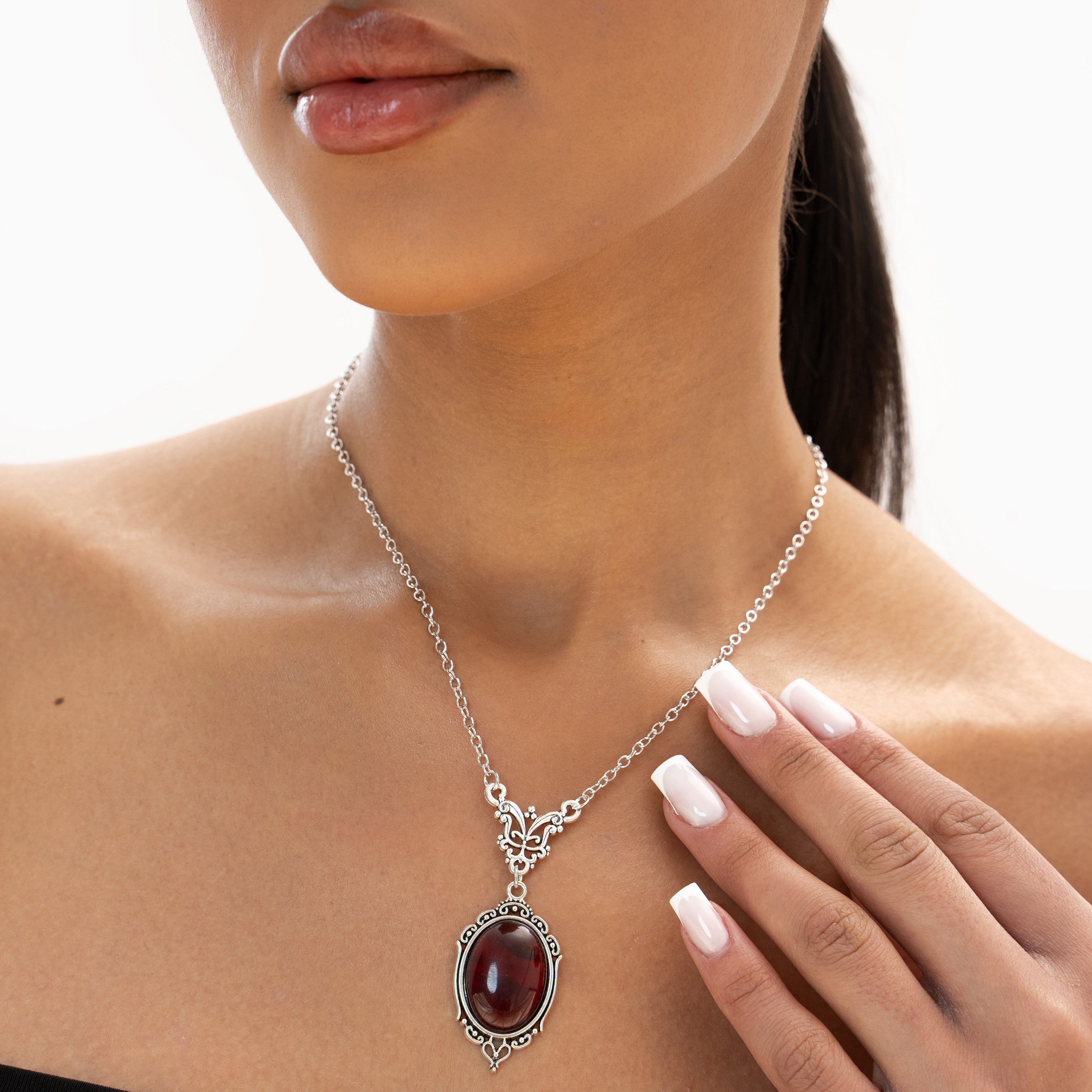 Red Agate Necklace