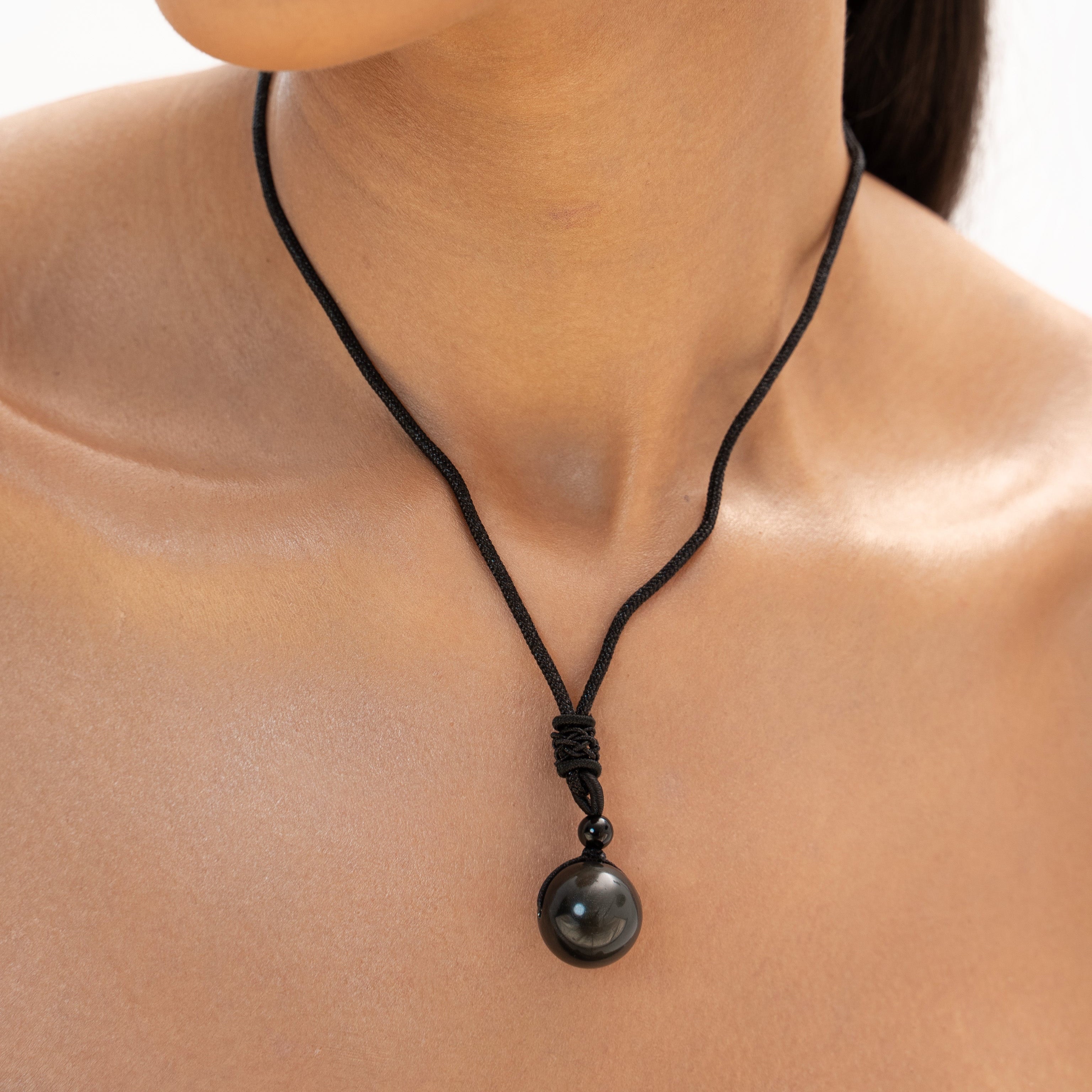 Black Obsidian Necklace