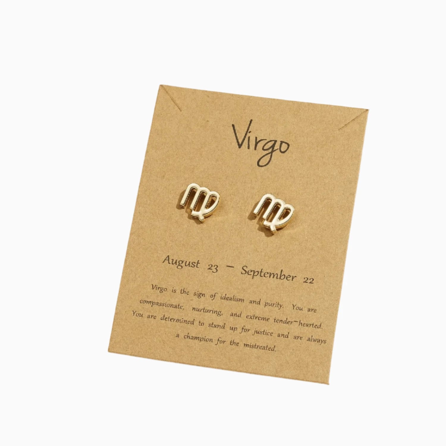 Zodiac Stud Earrings