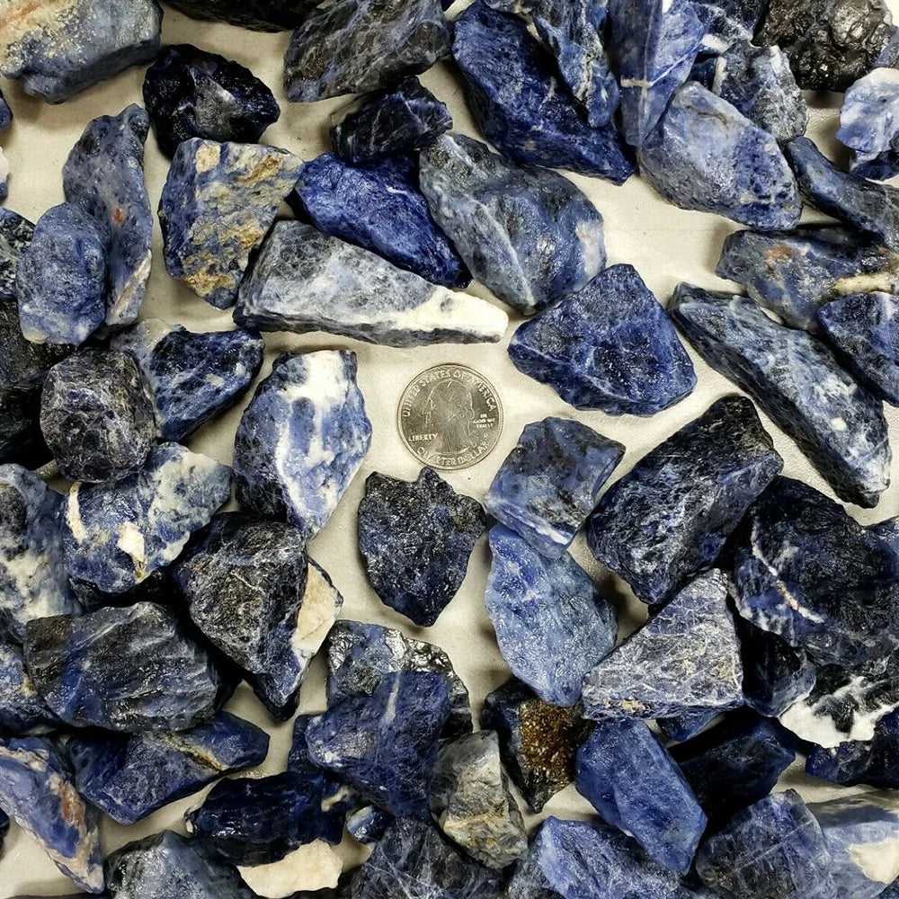 Raw Blue Sodalite Crystal