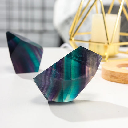 Rainbow Fluorite night lamp