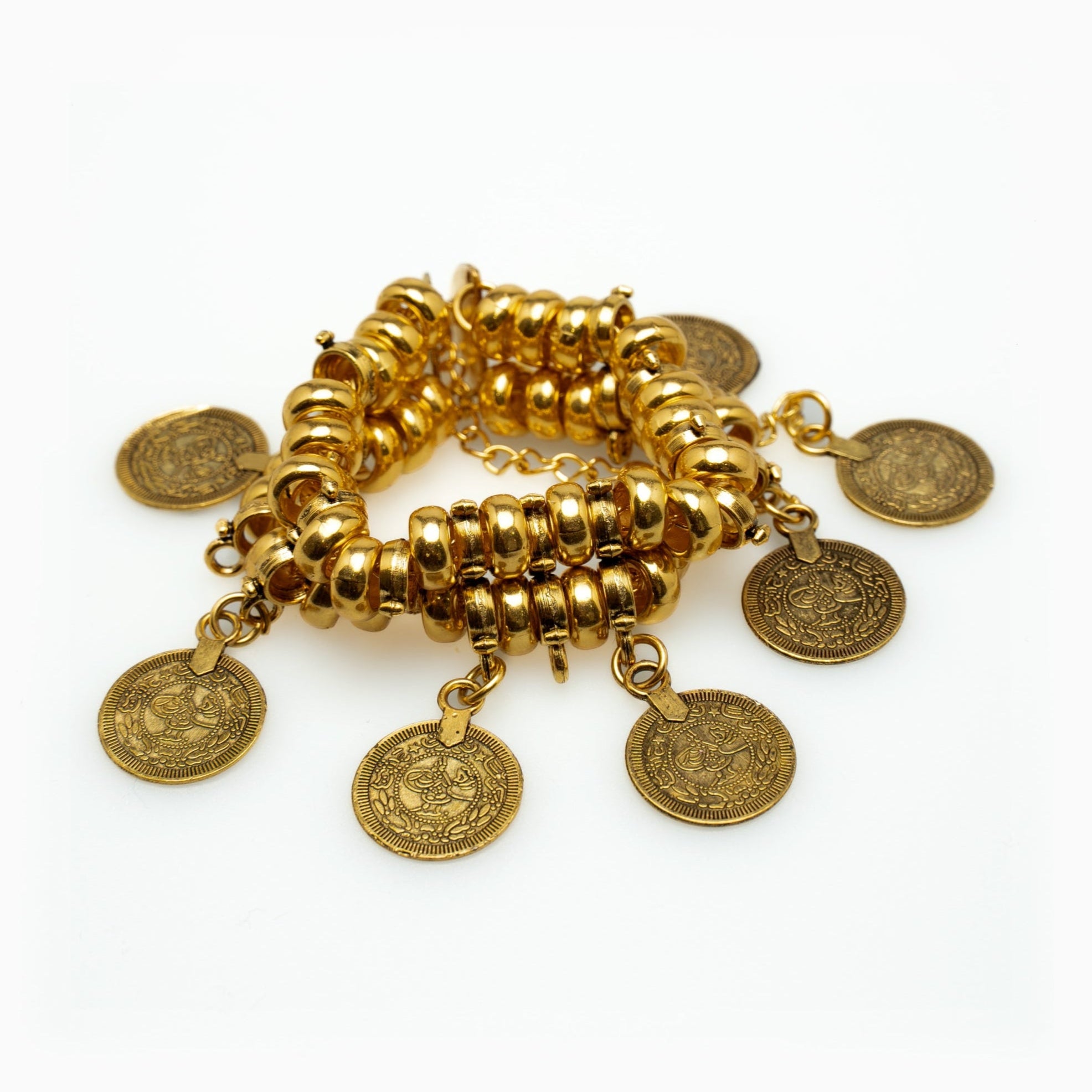 Ethnic Coin Bracelet