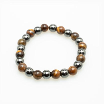 Tiger Eye Hematite Bracelet