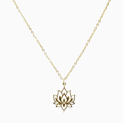 Lotus Flower Necklace