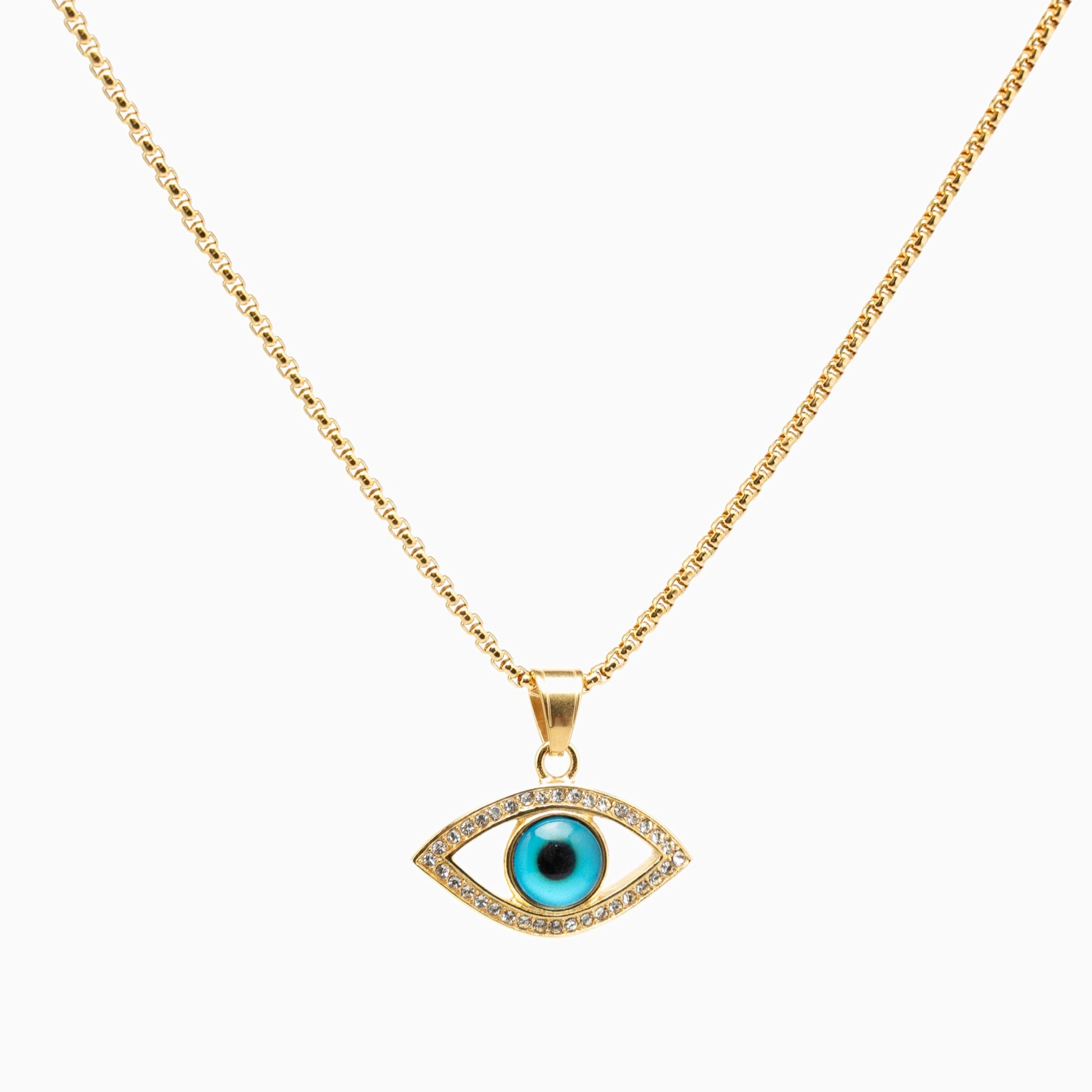 Blue Evil Eye Necklace