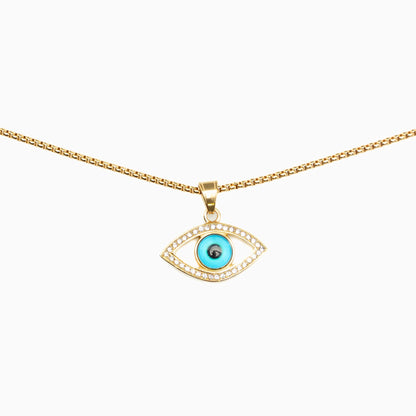 Blue Evil Eye Necklace