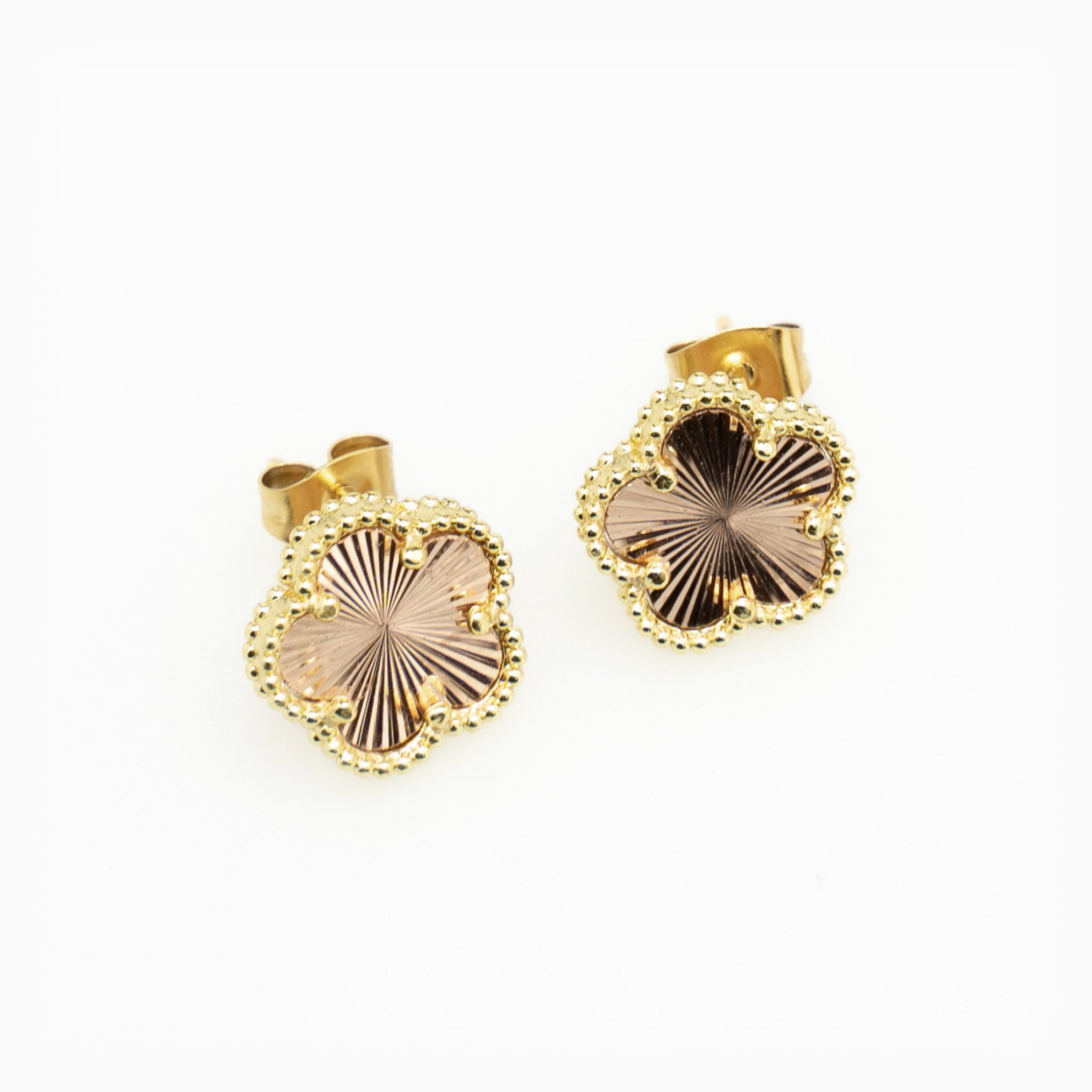 Zircon Flower Earrings