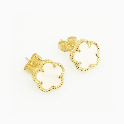 Zircon Flower Earrings