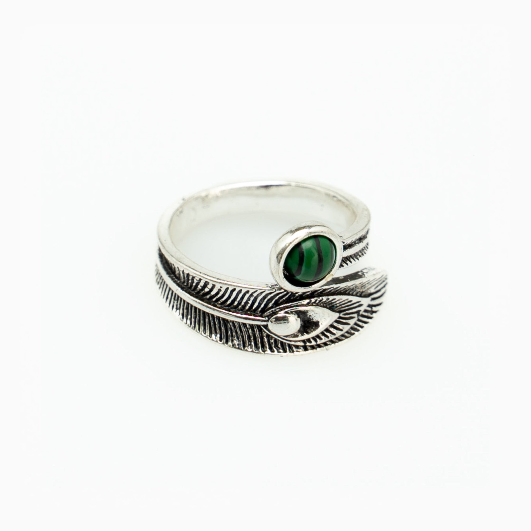 Malachite Open Ring