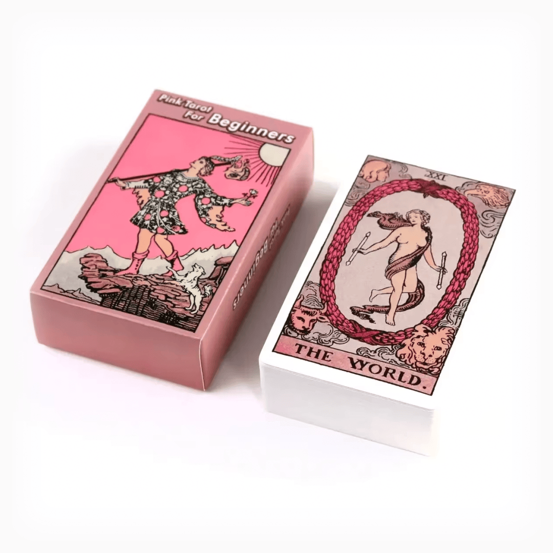 Pink Tarot Card Deck