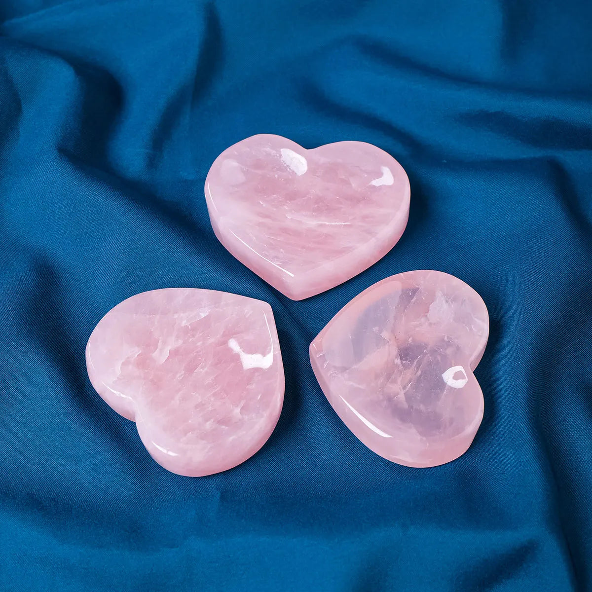 Rose Quartz Heart Plate