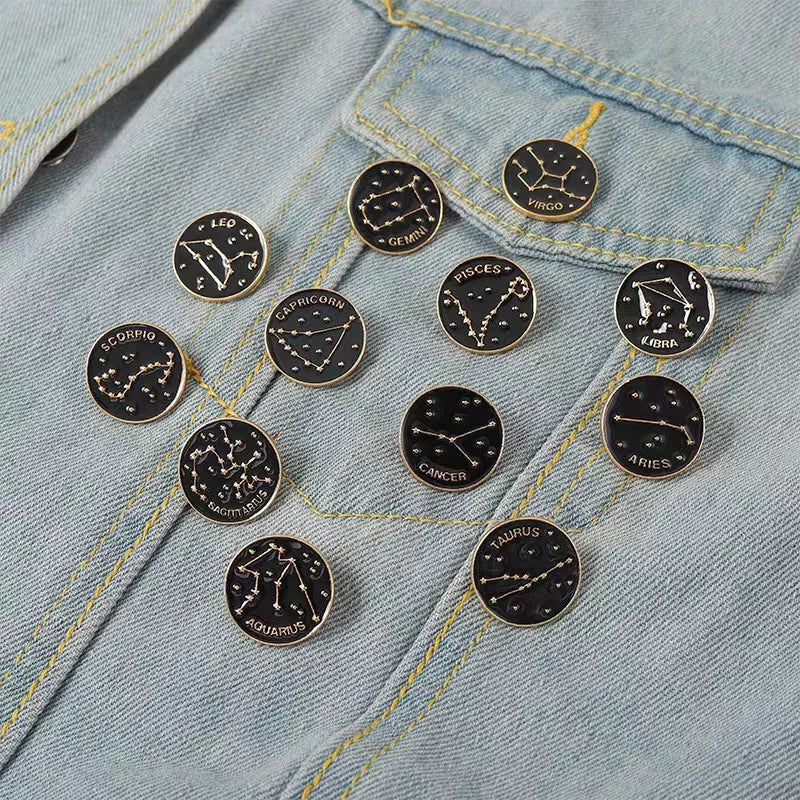 Constellation Enamel Pin