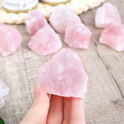 Raw Rose Quartz Crystal