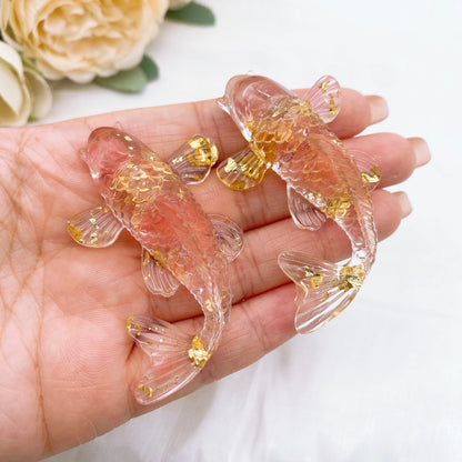 Crystal Stone Koi Fish