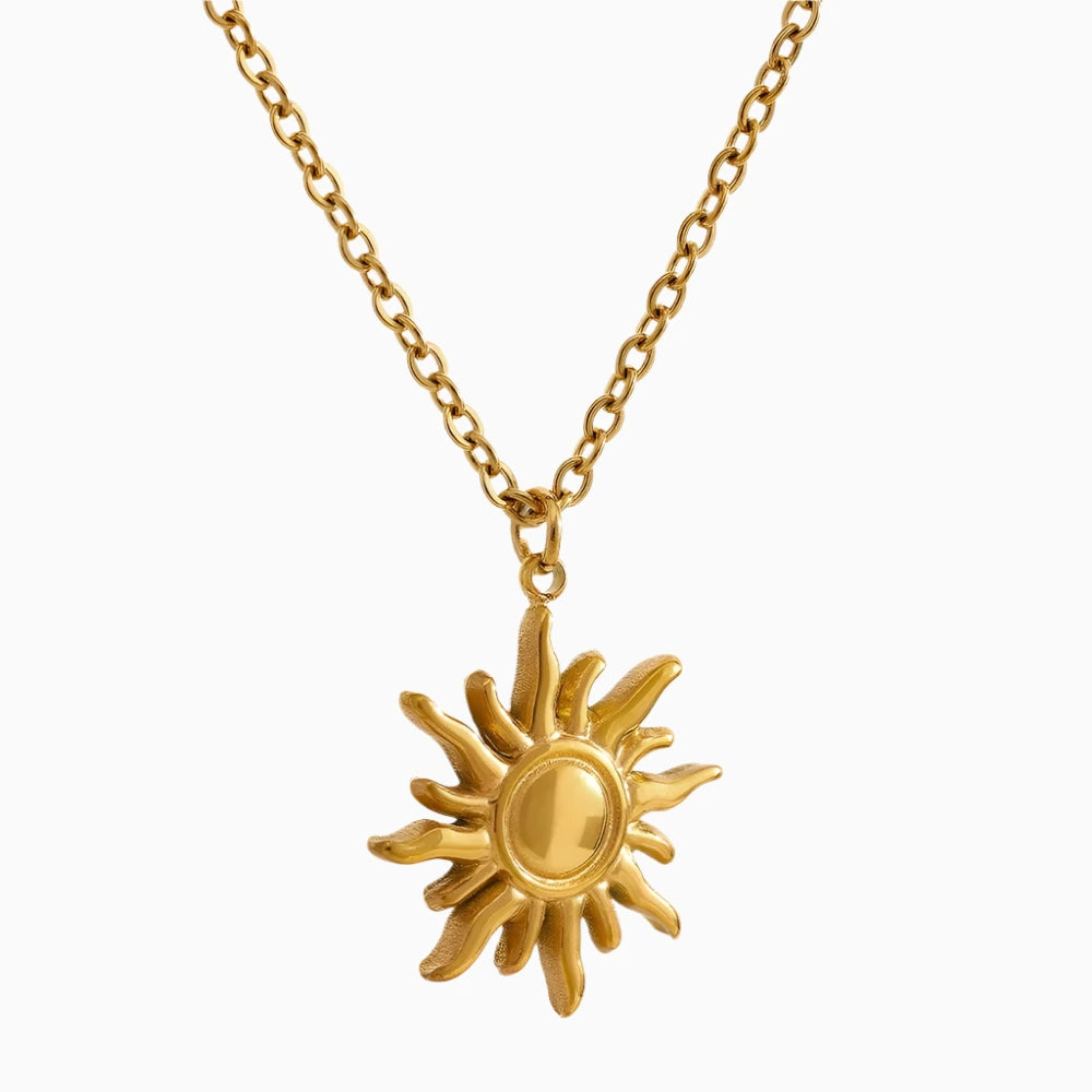 Golden Sun Necklace