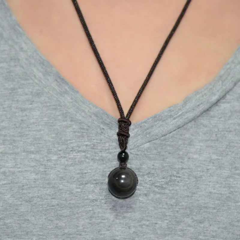 Black Obsidian Necklace