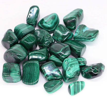 Natural Malachite Tumbled Stone