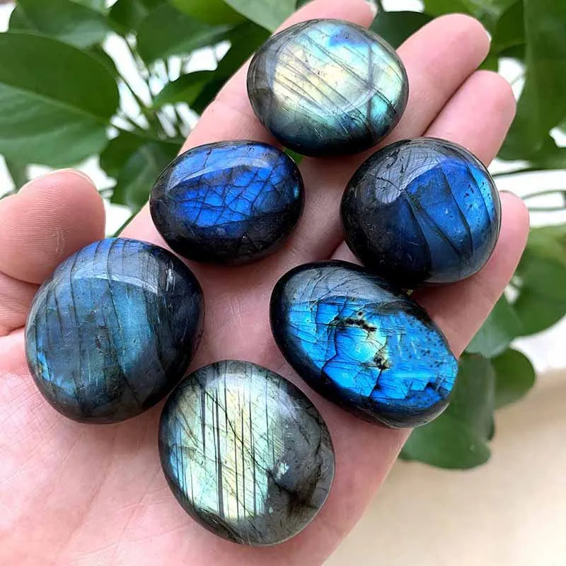 Labradorite Healing Palm Stone