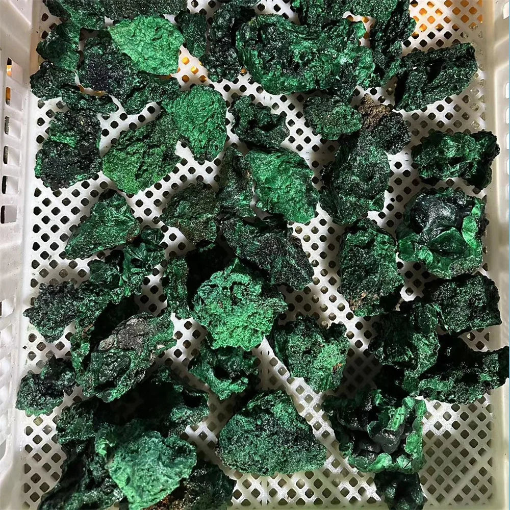 Raw Green Malachite Crystal