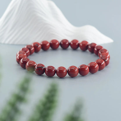 Red Jasper Prayer Bracelet