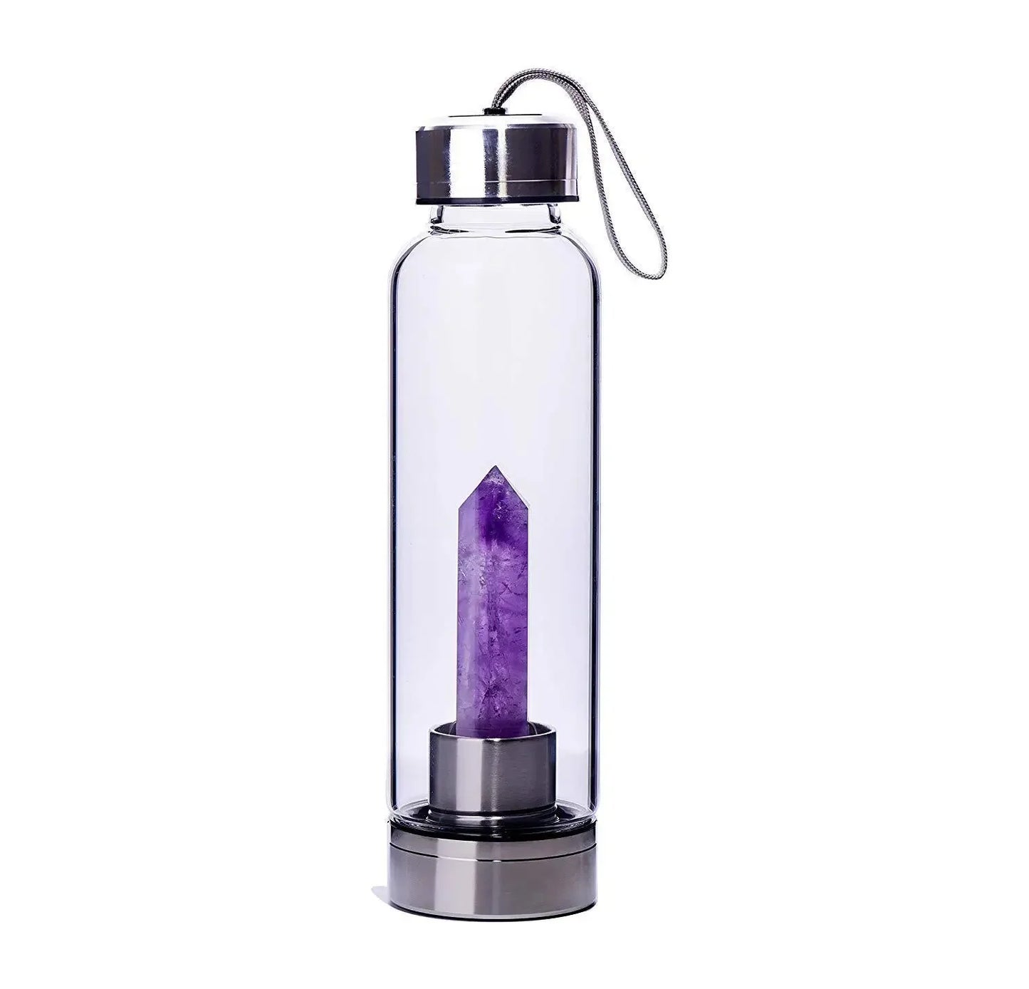 Natural Crystal Healing Water Bottle