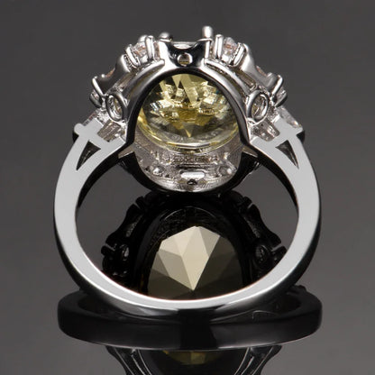 Citrine Silver Ring