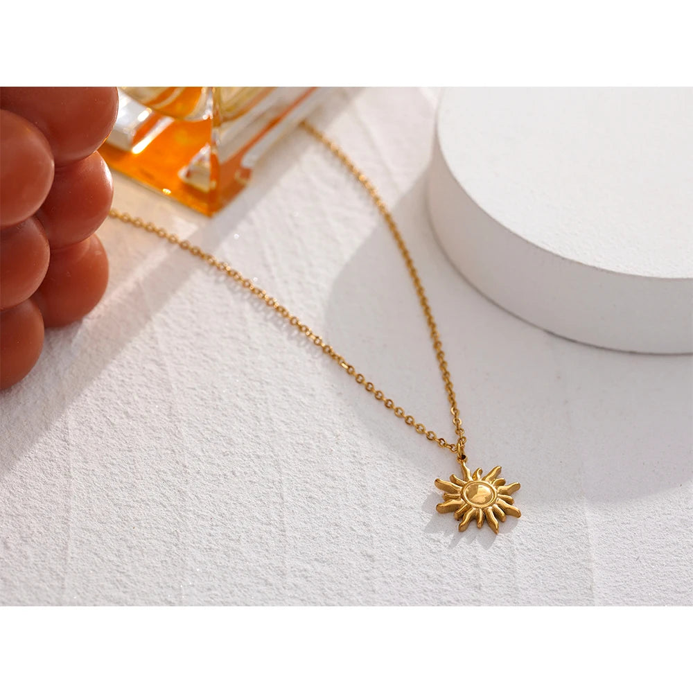 Golden Sun Necklace