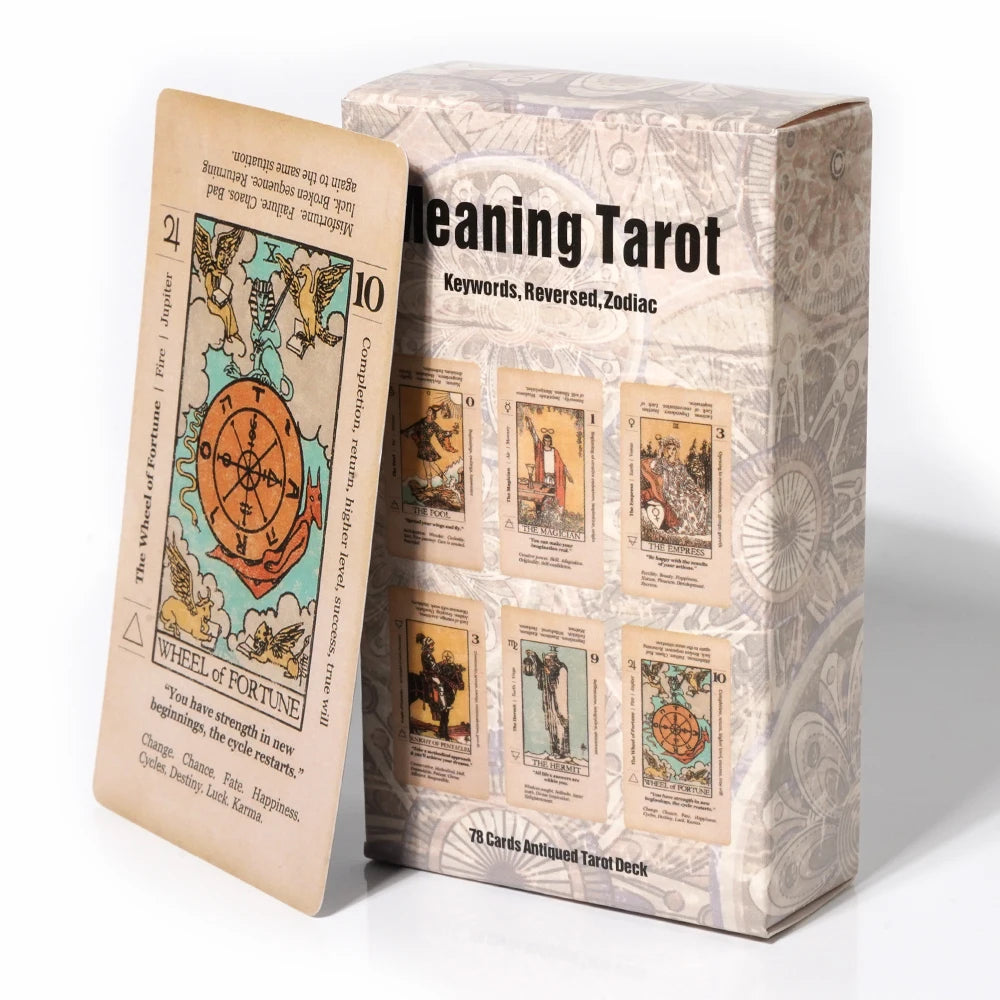 Tarot Deck with Keywords