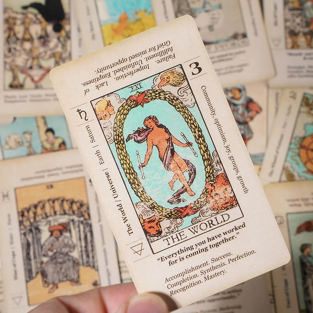 Tarot Deck with Keywords