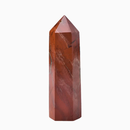 Red Jasper Crystal Tower