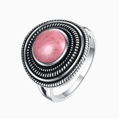 Natural Rhodonite Ring