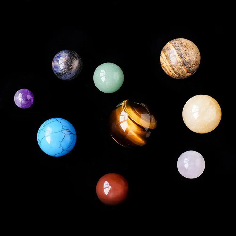 Crystal Planets Solar System