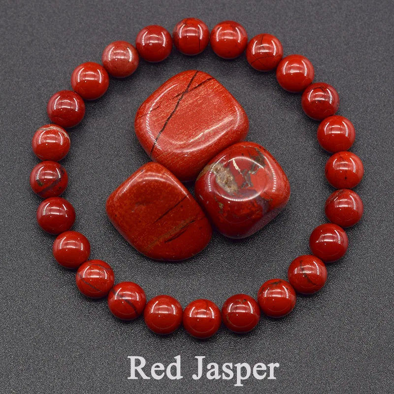 Red Jasper Prayer Bracelet