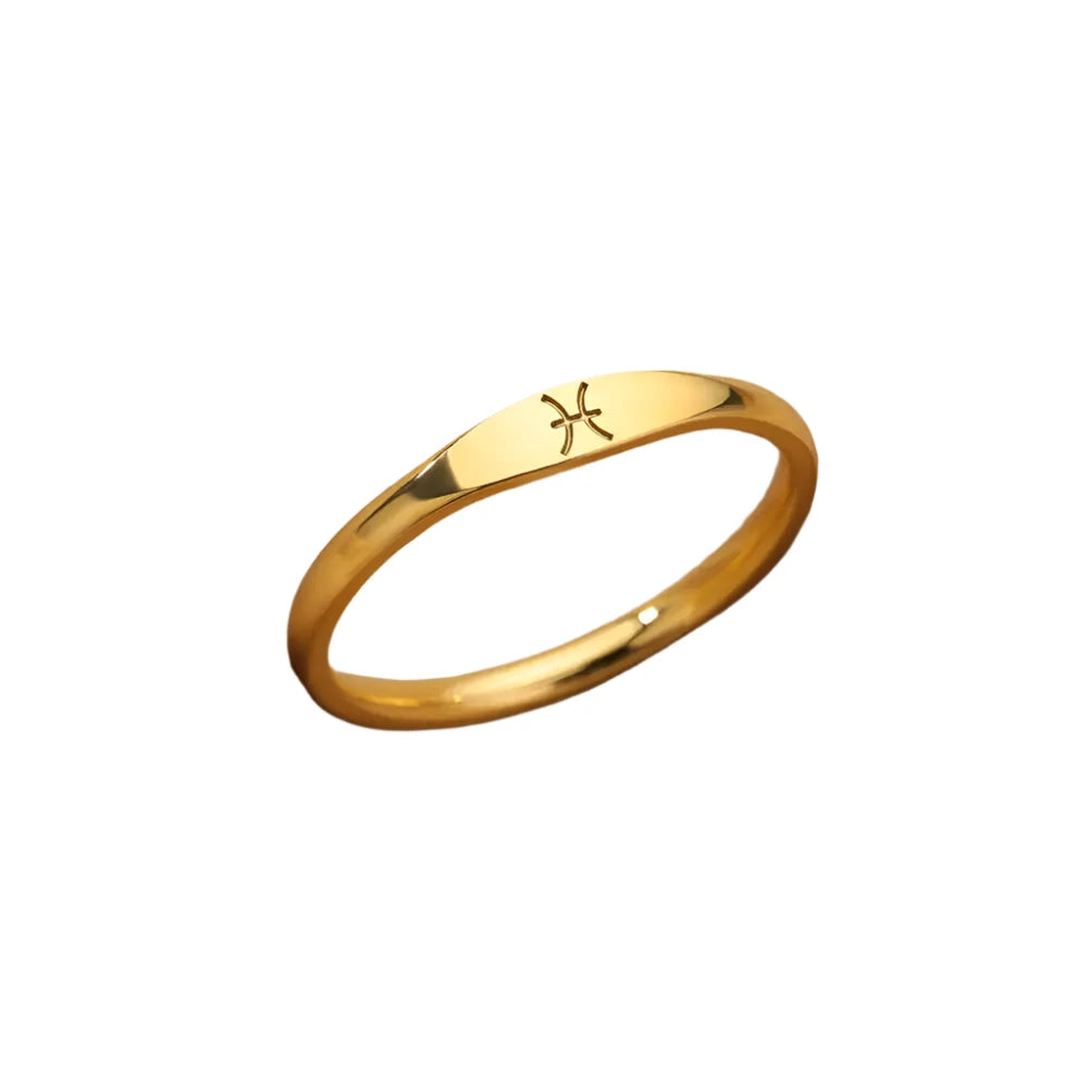 Zodiac Sign Ring